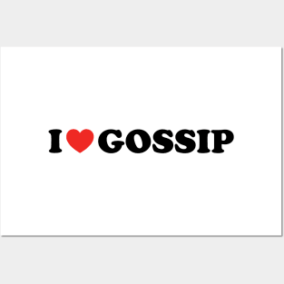 I Heart Gossip Posters and Art